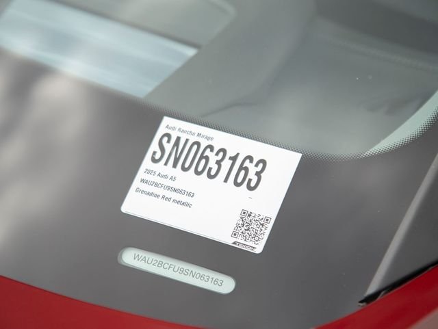 Used 2025 Grenadine Red Metallic Audi  image 35