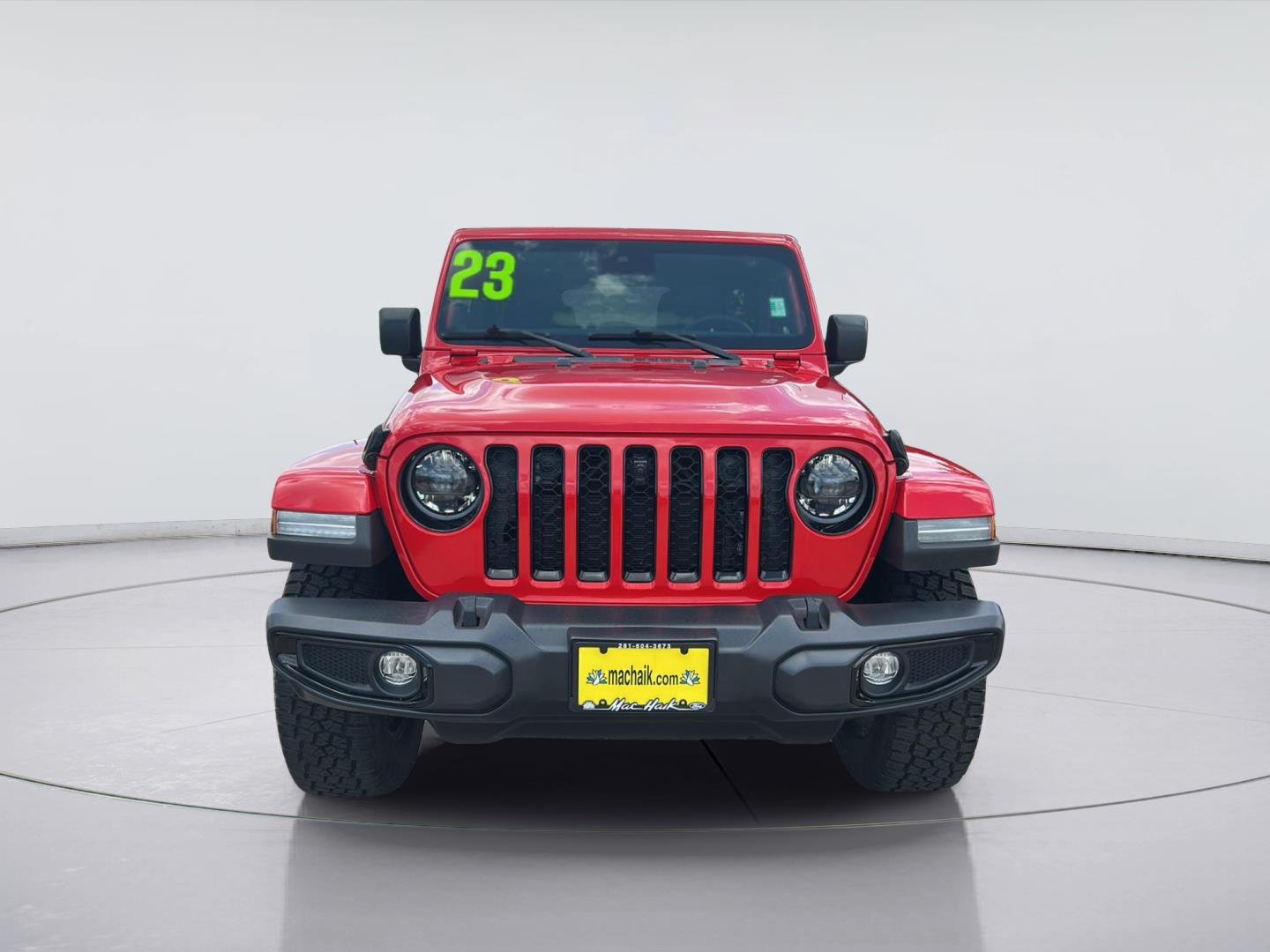Used 2023 Firecracker Red Clearcoat Jeep Sahara Altitude image 2