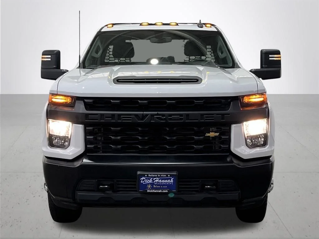 Used 2021 White Chevrolet Work Truck image 4