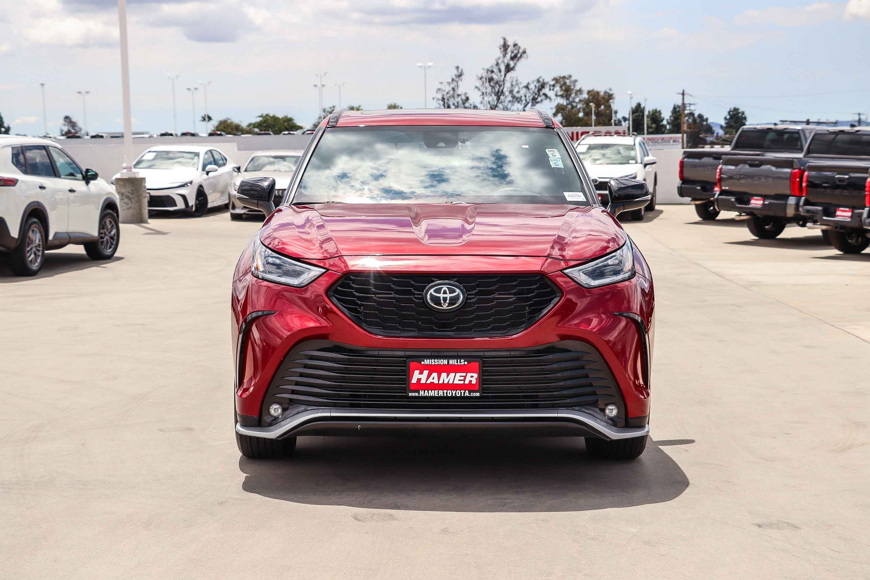 Used 2024 Ruby Flare Pearl Toyota XSE image 2