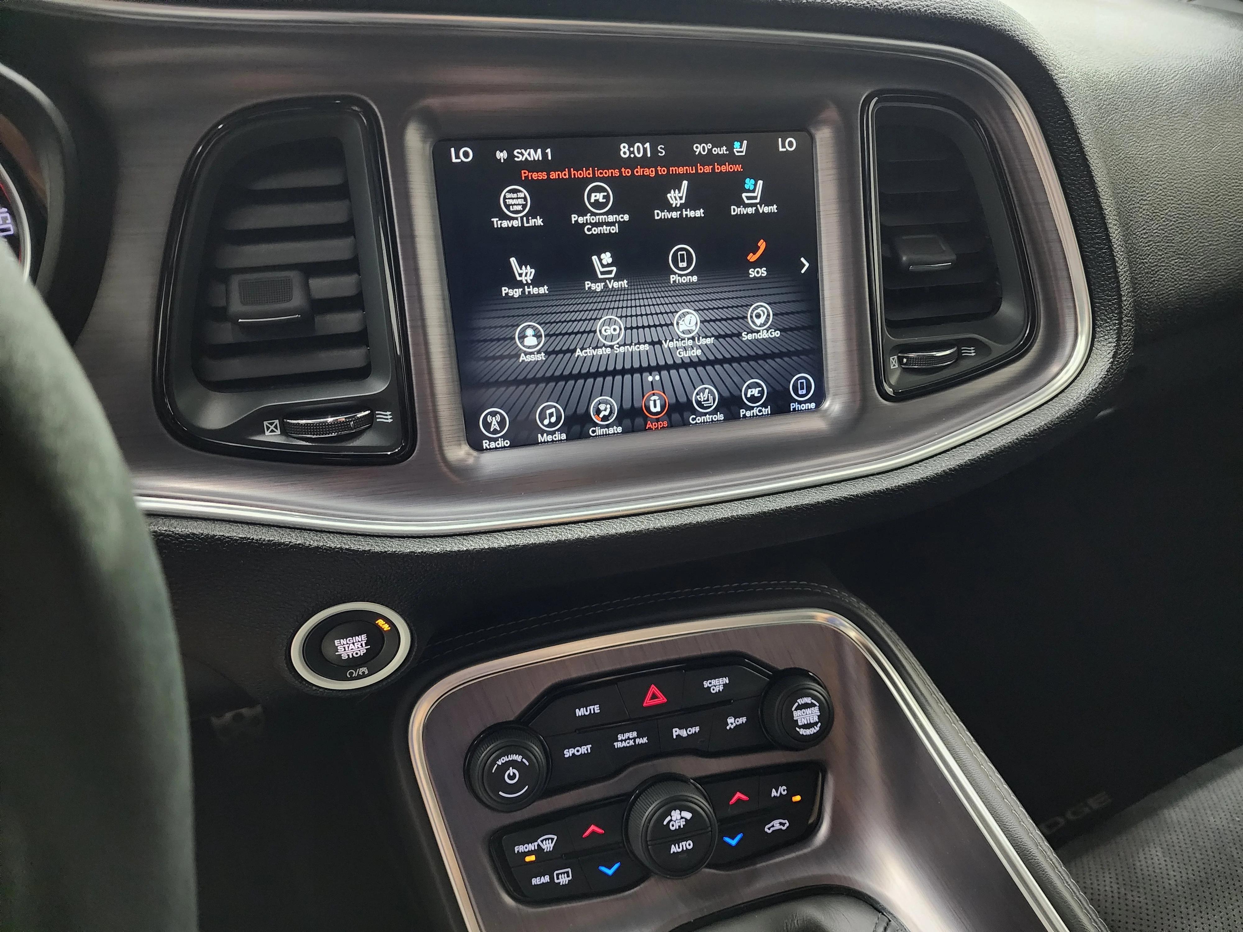 Used 2017 Contusion Blue Pearlcoat Dodge R/T image 11
