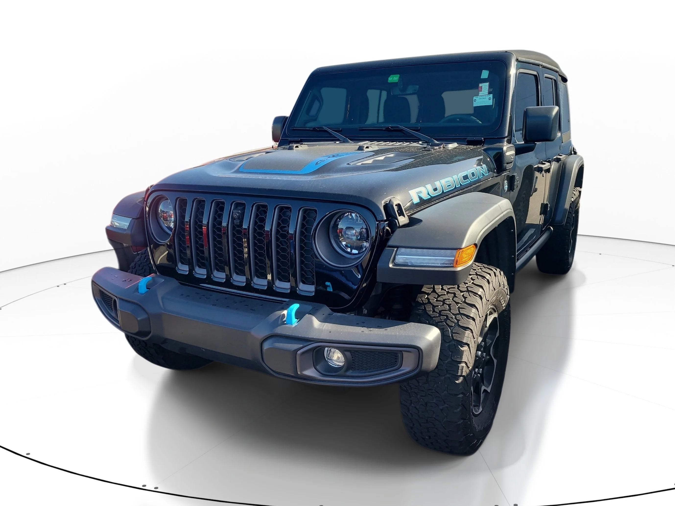 Used 2023 Black Clearcoat Jeep Rubicon image 3