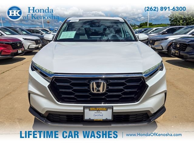 Certified Used 2025 Platinum White Pearl Honda 1.5T AWD EX image 8