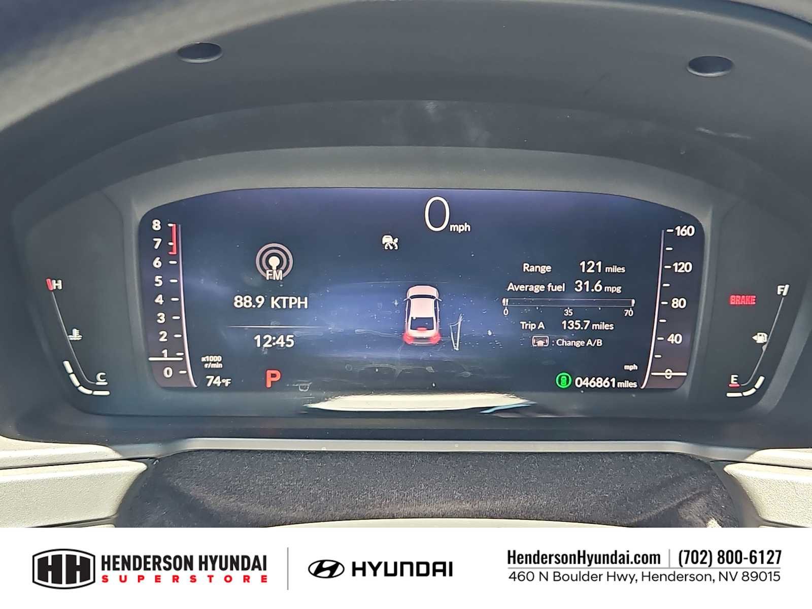Used 2023 Canyon River Blue Metallic Honda EX image 32
