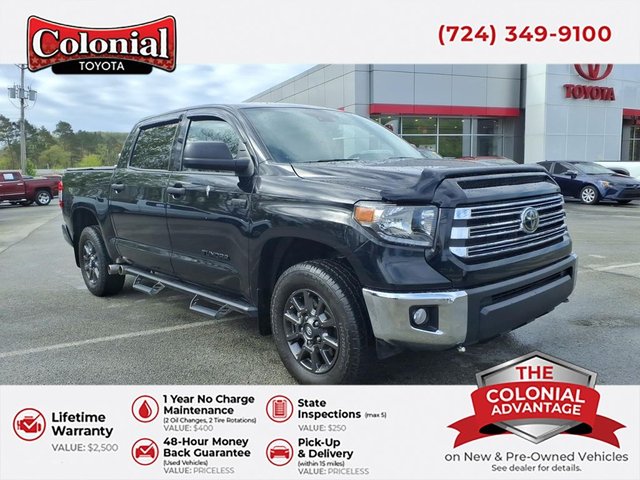 Pre-Owned 2021 Toyota Tundra SR5 4WD Crew Cab