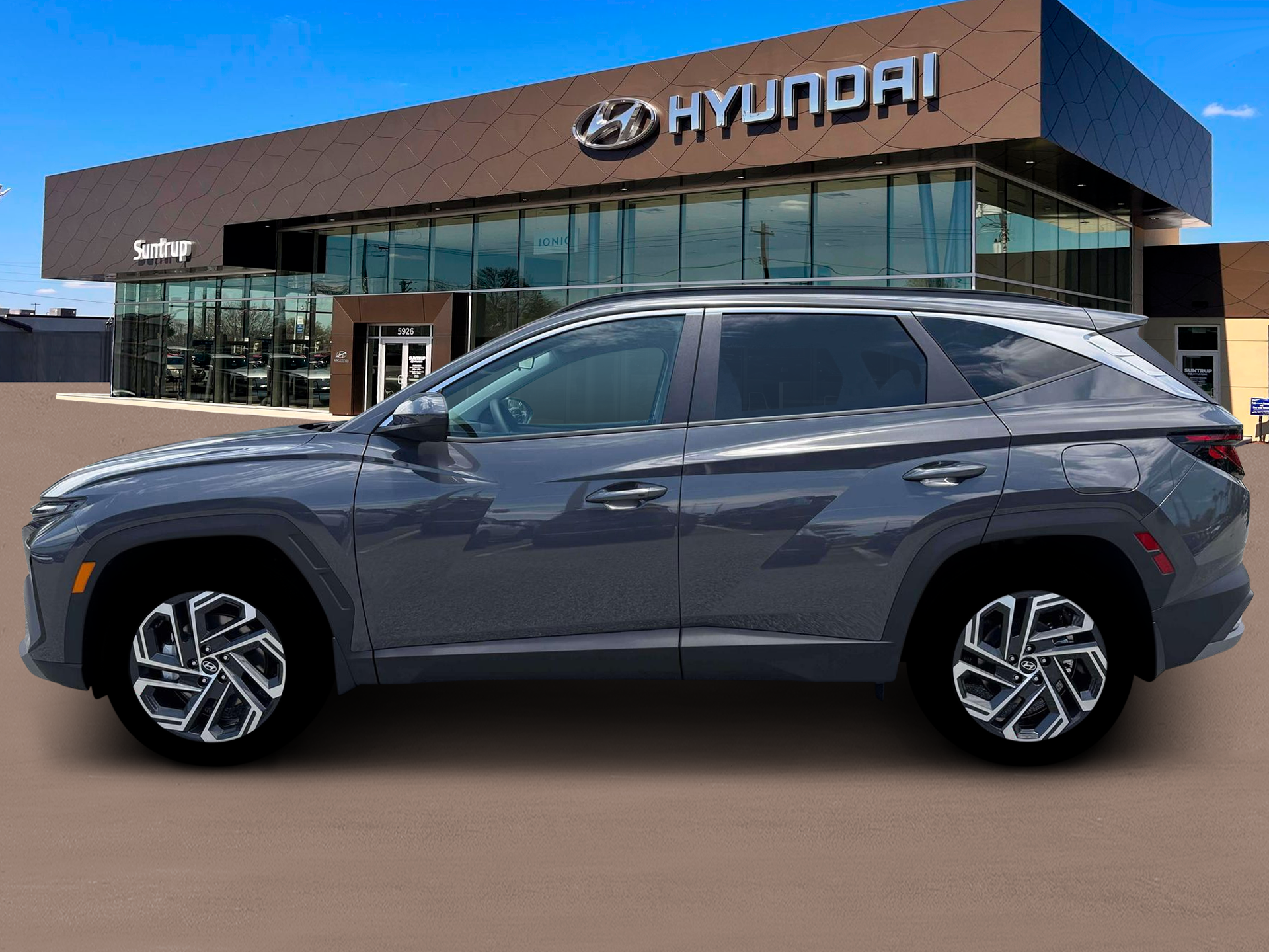 New 2026 Ecotronic Gray Hyundai SEL Plus AWD image 3
