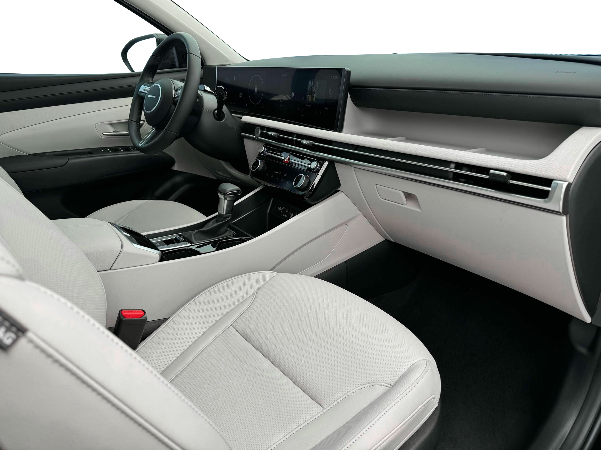 New 2025 Serenity White Pearl Hyundai SEL Convenience FWD image 34