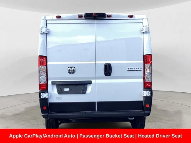 New 2026 Bright White Clearcoat Ram PROMASTER 1500 TRADESMAN CARGO VAN LOW ROOF 136