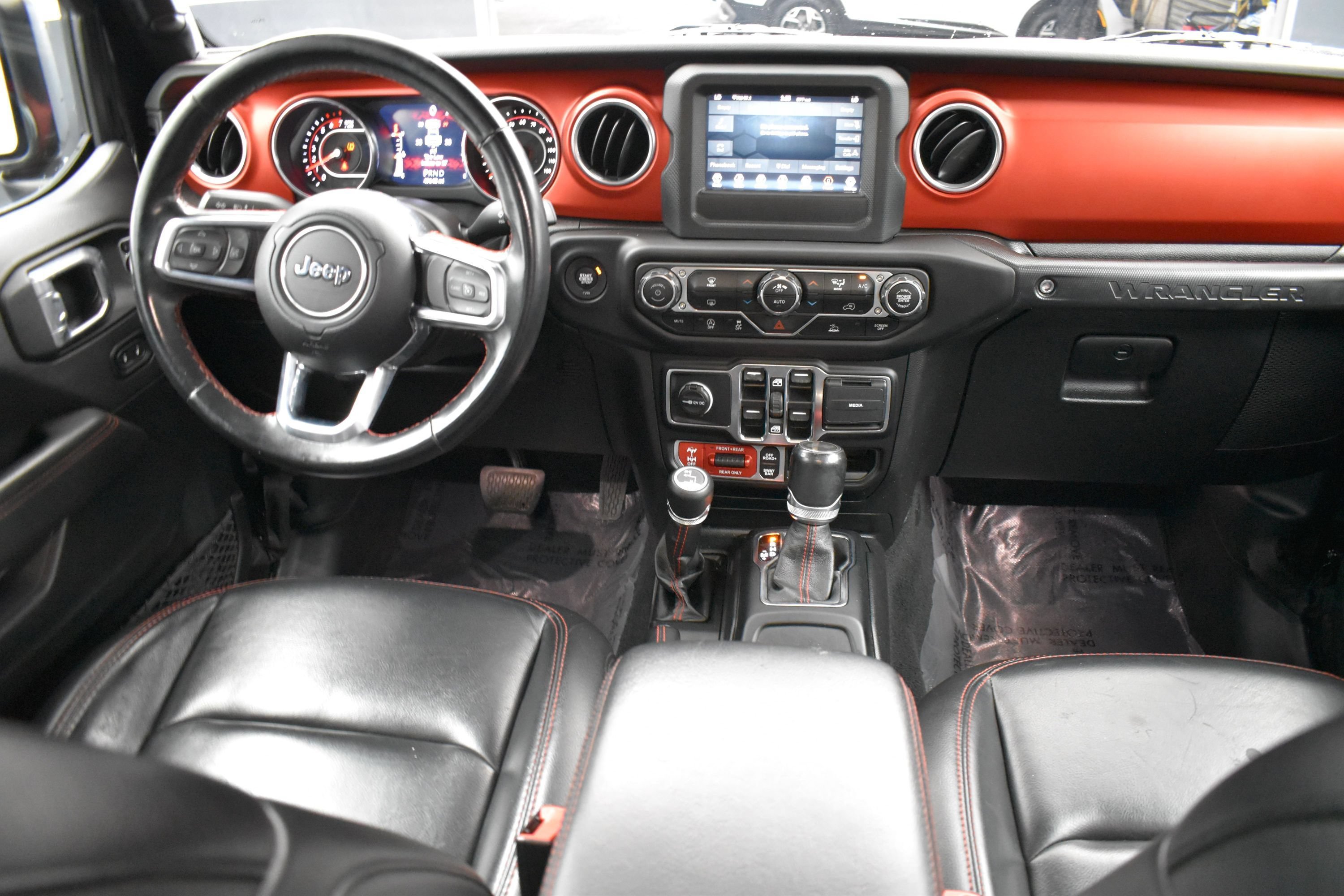 Used 2021 Black Clearcoat Jeep Unlimited Rubicon image 14