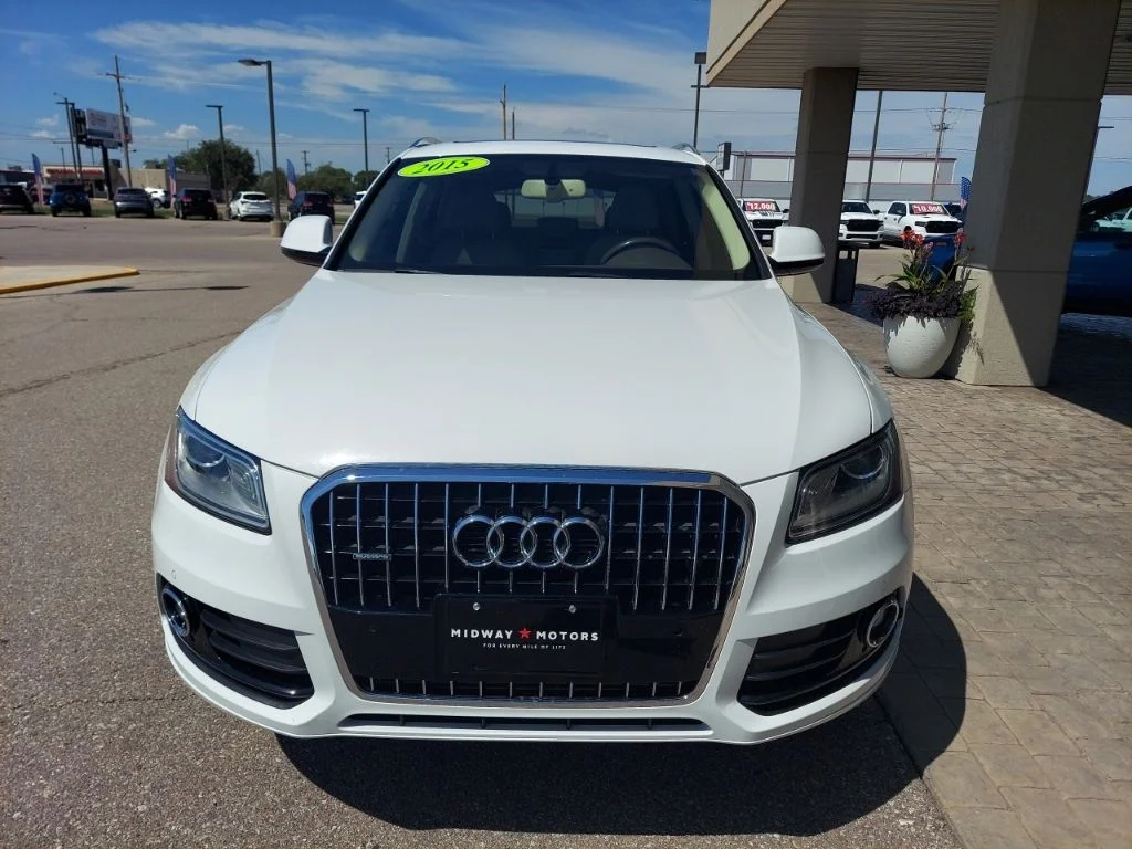 Used 2015 Audi Q5 Premium Plus with VIN WA1LFAFP4FA076551 for sale in Hutchinson, KS