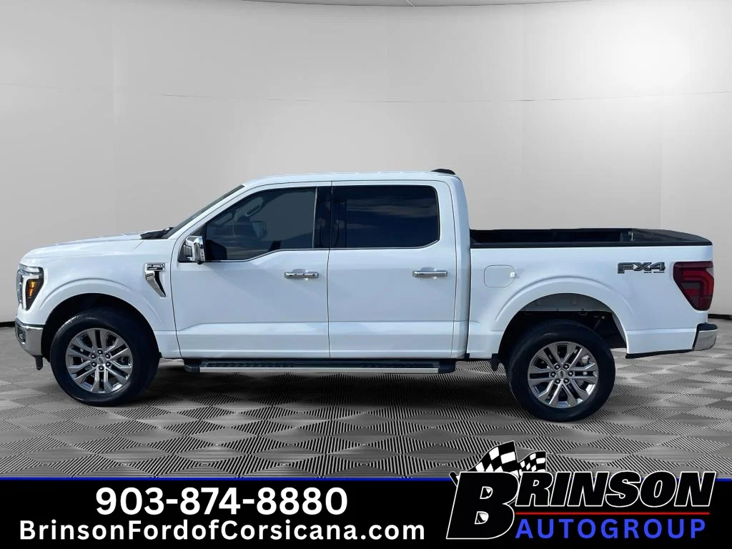 Used 2025 Oxford White Ford LARIAT image 4