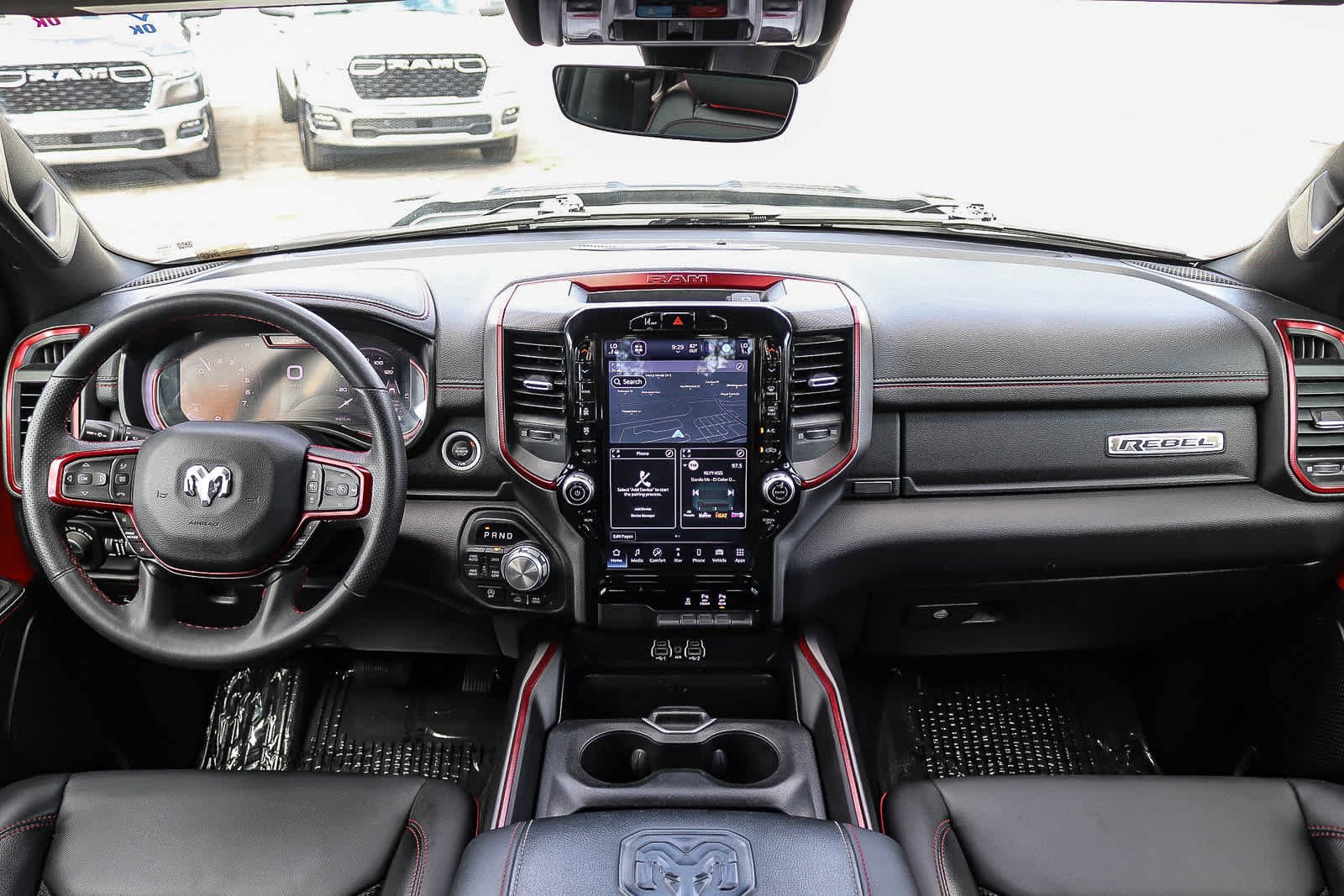 Used 2025 Bright White Clearcoat Ram Rebel image 12