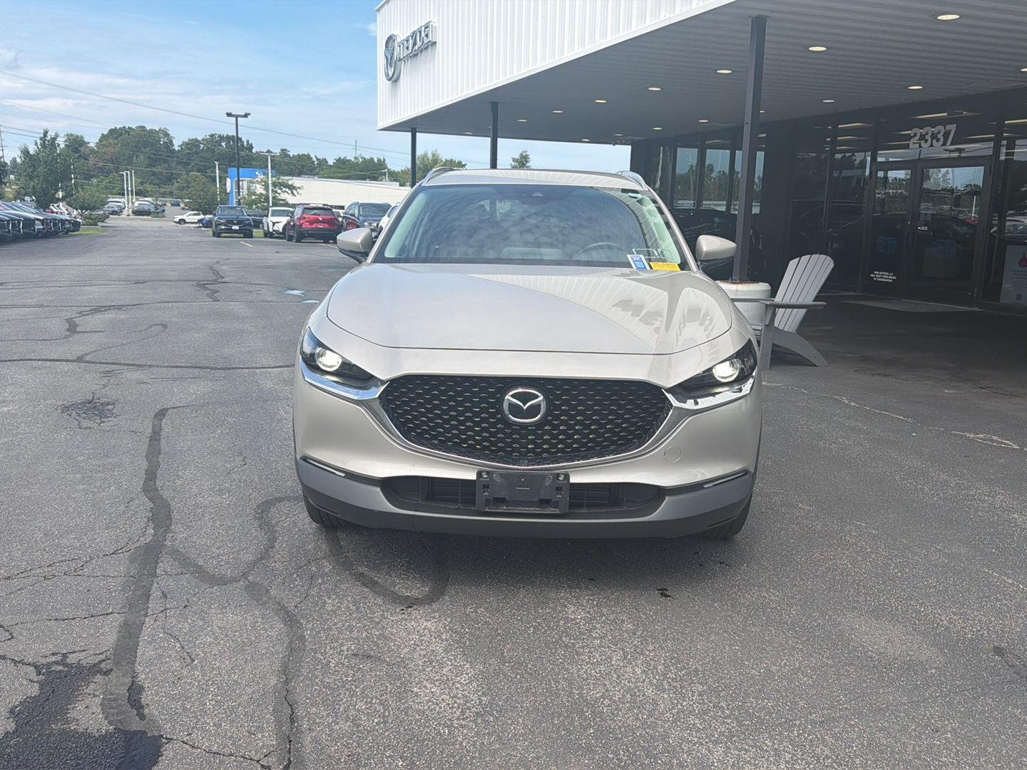 Certified Used 2023 Platinum Quartz Metallic Mazda 2.5 S Preferred Package image 2