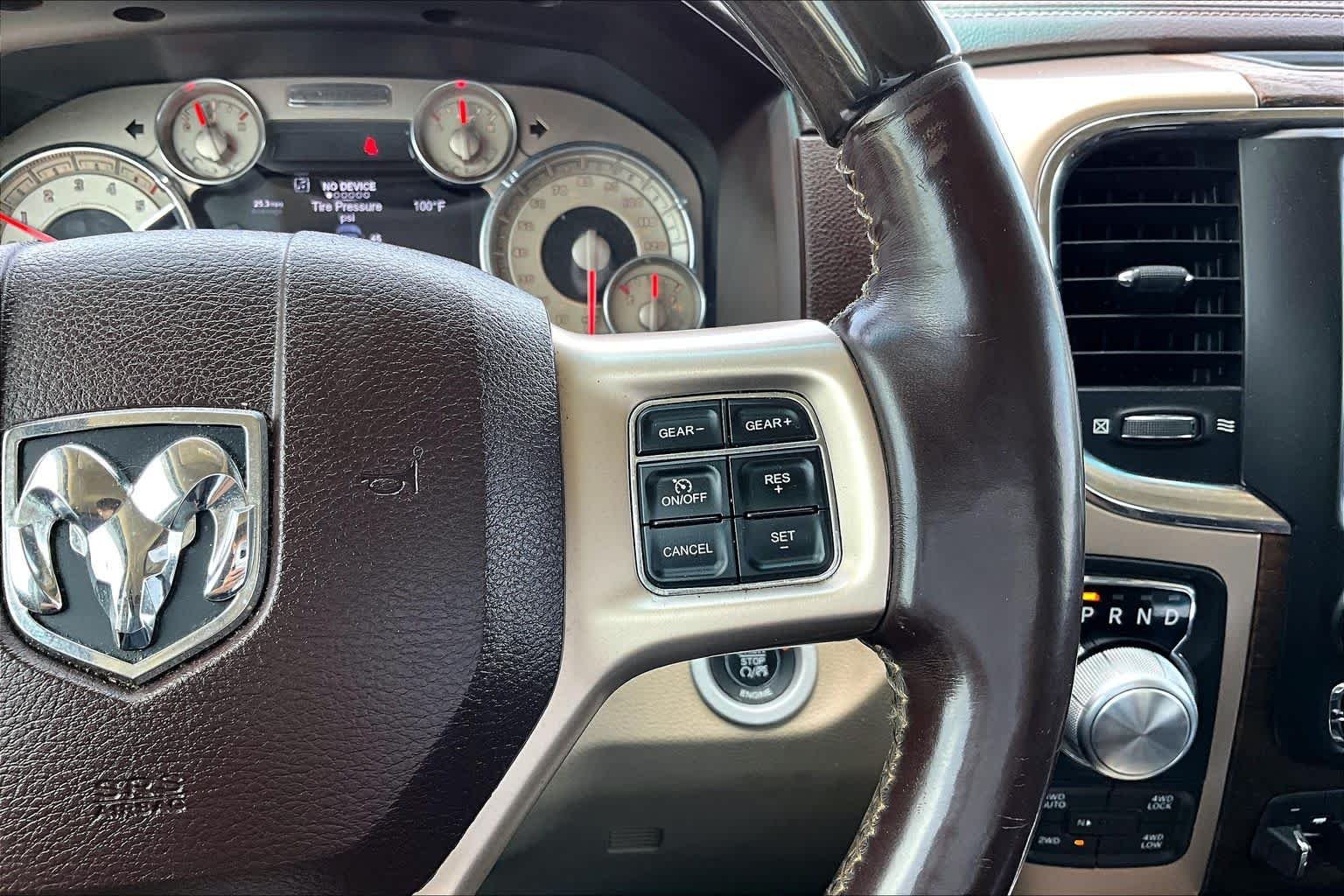 Used 2015 Bright White Clearcoat Ram Laramie Longhorn image 25