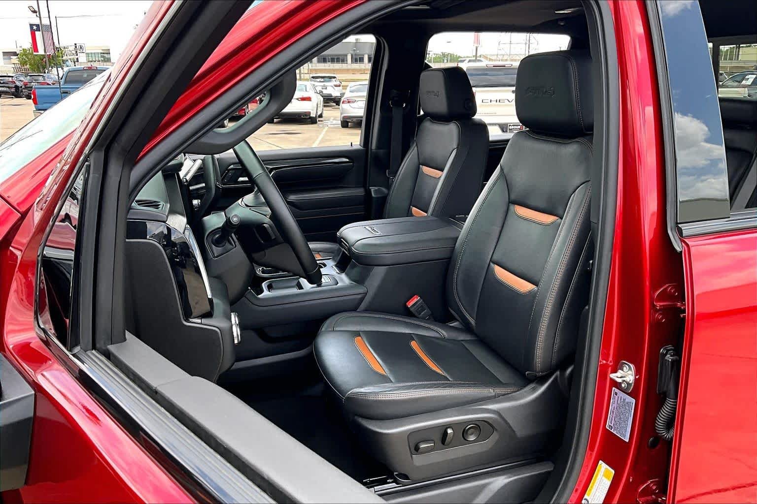 Used 2025 Volcanic Red Tintcoat GMC AT4 image 8