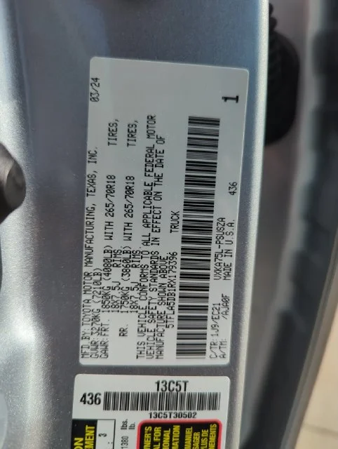 Used 2024 Silver Toyota SR5 image 38
