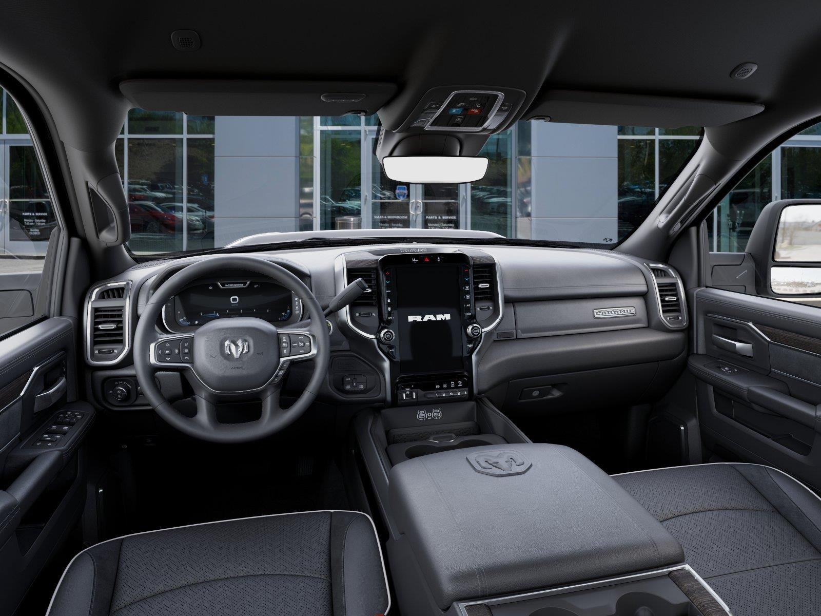 New 2027 Granite Crystal Metallic Clear-Coat Exterior Paint RAM Laramie image 14
