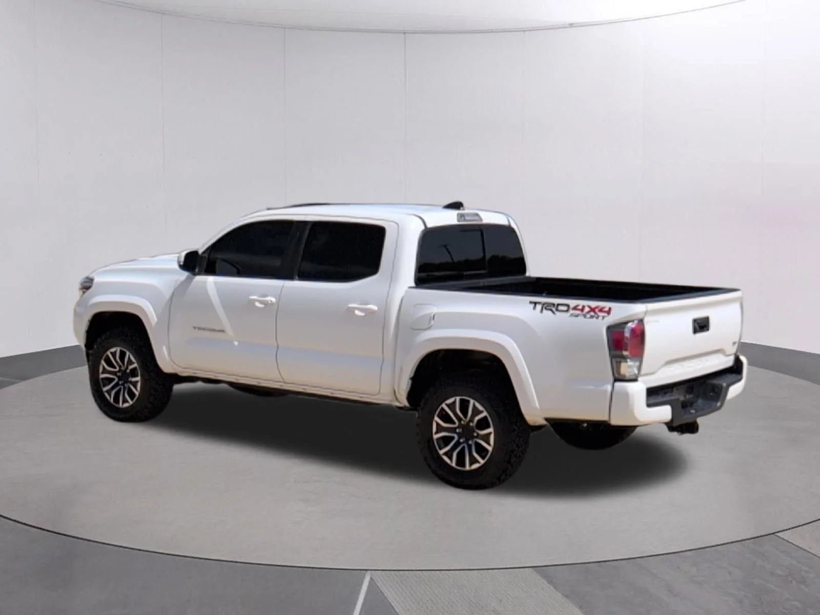 Used 2021 Super White Toyota TRD Sport image 3