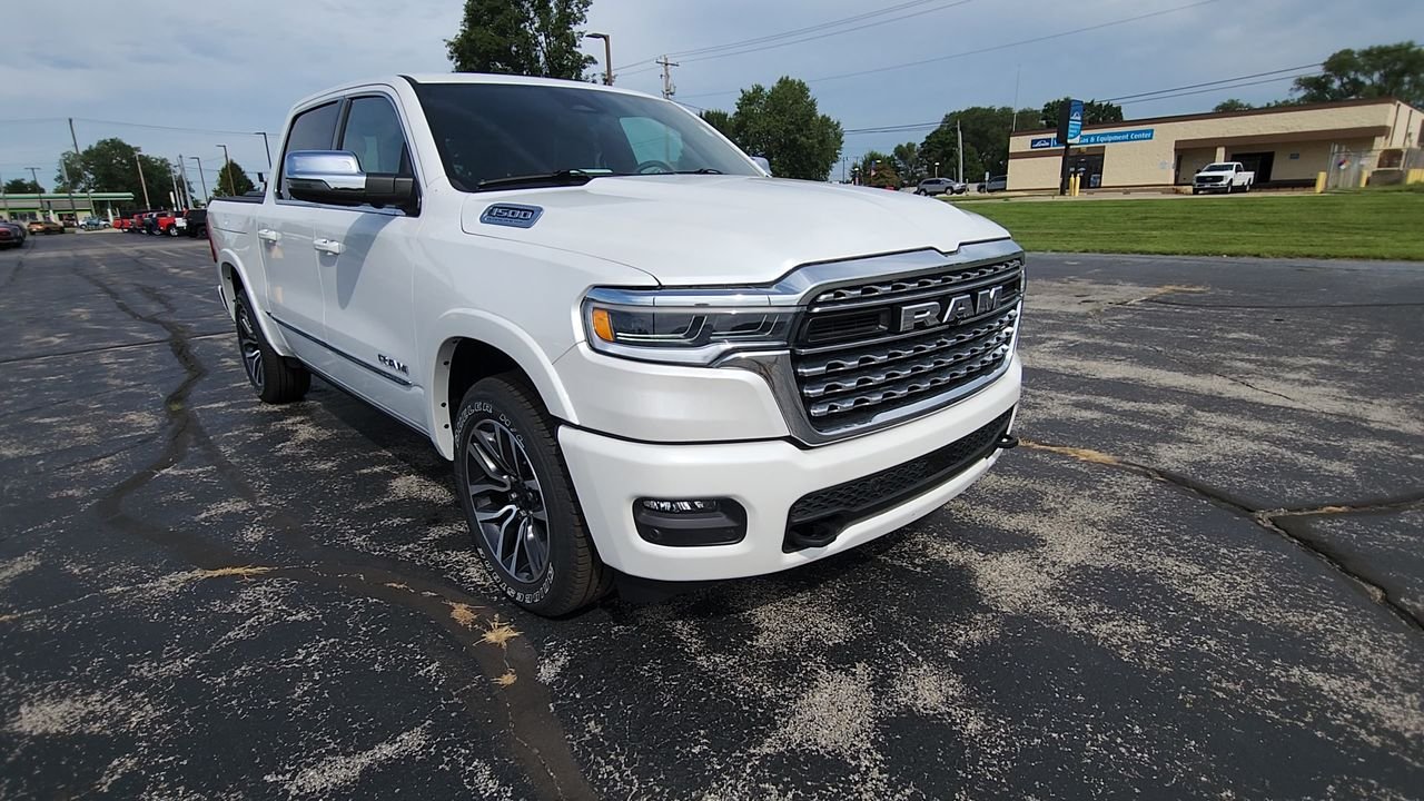 New 2026 Ivory White Tri-Coat Pearlcoat RAM Limited image 2