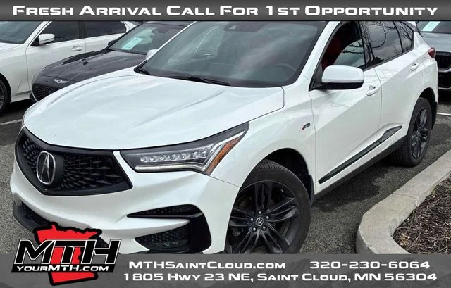 Used 2021 White Acura A-Spec Package image 1
