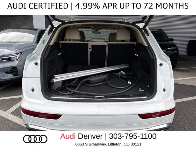 Used 2024 White Audi 55 Premium Plus image 5