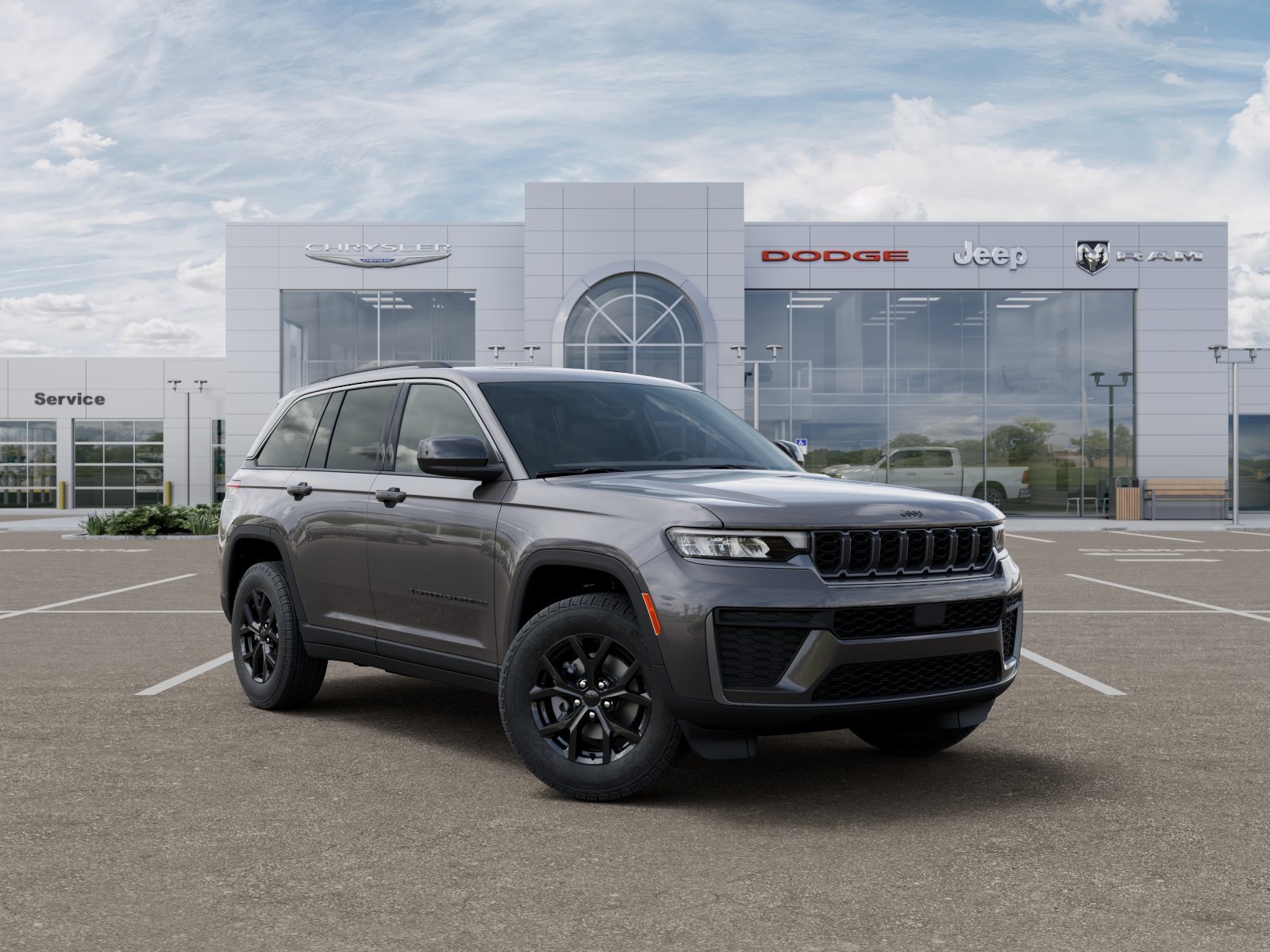 New 2026 Baltic Gray Metallic Clear-Coat Exterior Paint Jeep Altitude image 31