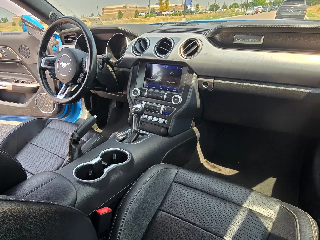 Used 2023 Grabber Blue Metallic Ford EcoBoost Premium image 25