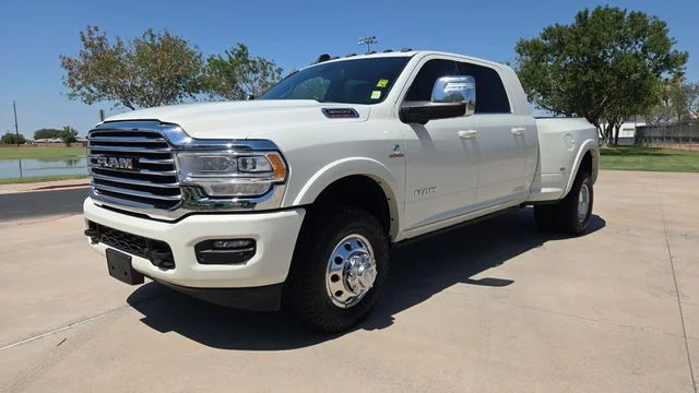 Used 2023 White Ram Limited Longhorn image 3