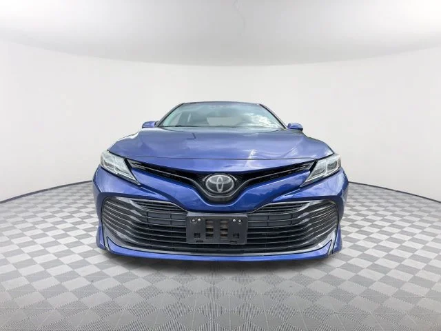 Used 2018 Blue Toyota LE image 2