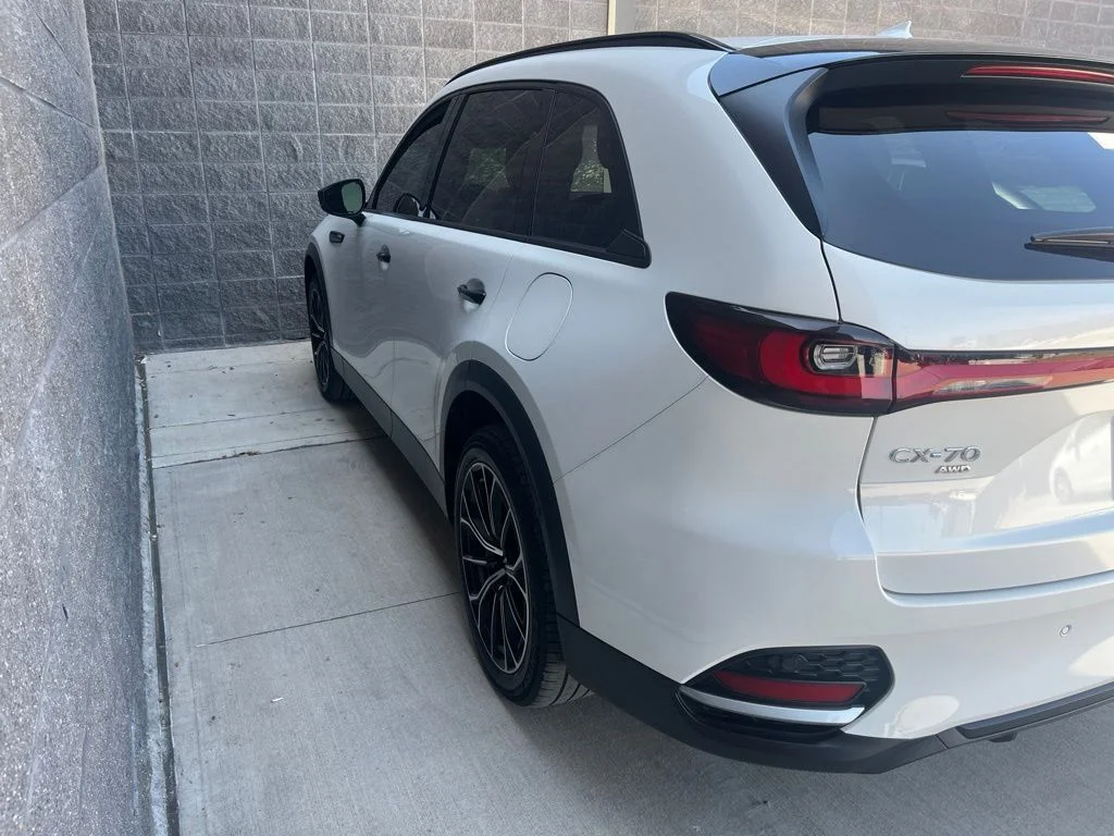 Certified Used 2025 White Mazda Premium Plus image 3
