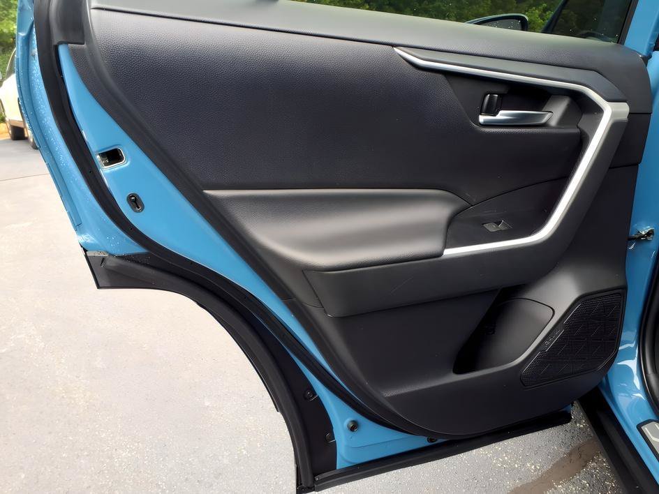 Used 2022 Cavalry Blue Toyota Hybrid SE image 14