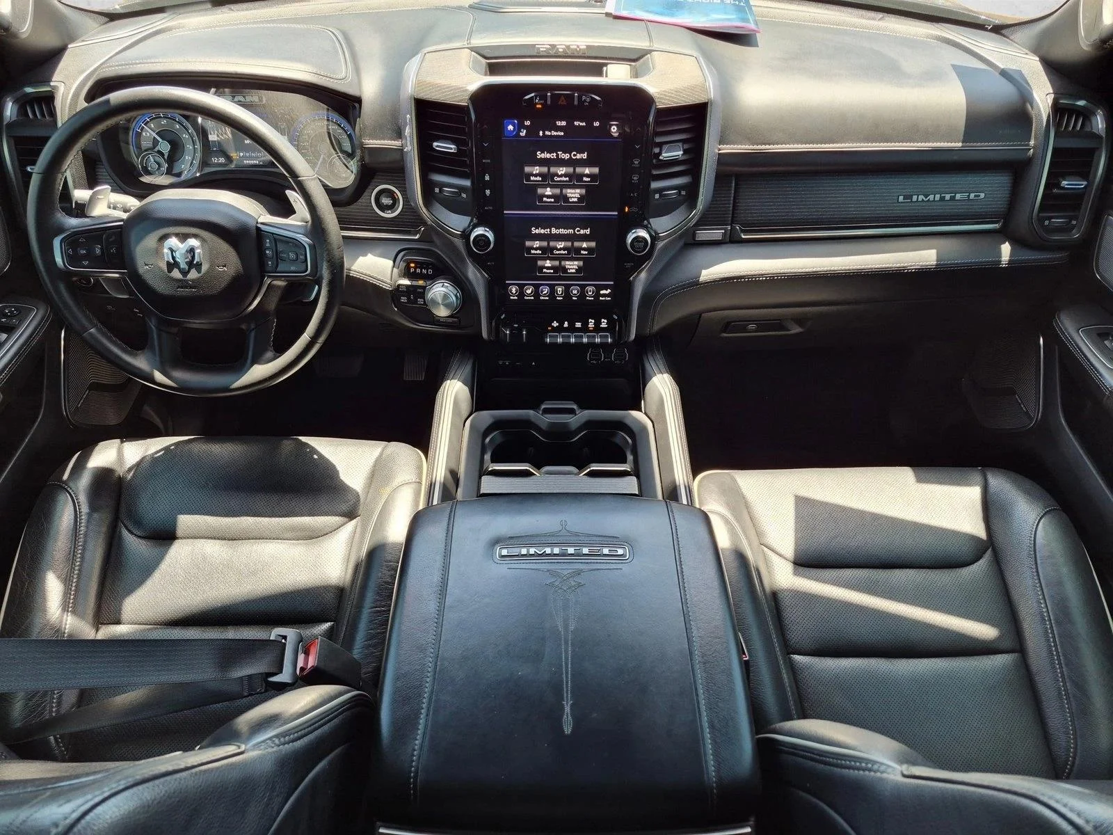 Used 2019 Granite Crystal Clearcoat Metallic Ram Limited image 19