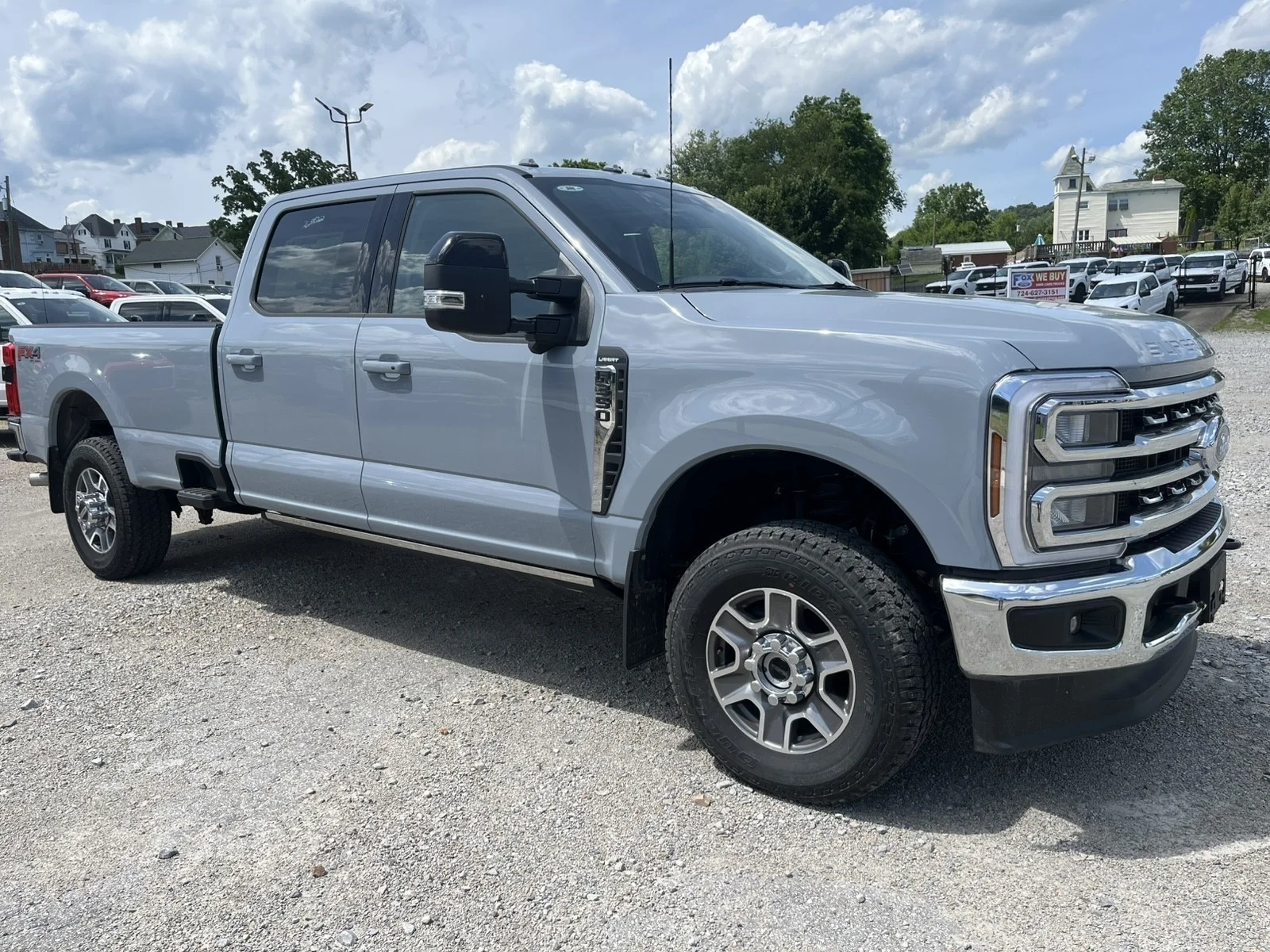 New 2026 Glacier Gray Metallic Tri-Coat Ford LARIAT image 1