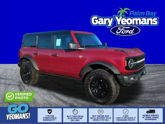 New 2026 Ruby Red Metallic Tinted Clearcoat Ford Badlands® image 1