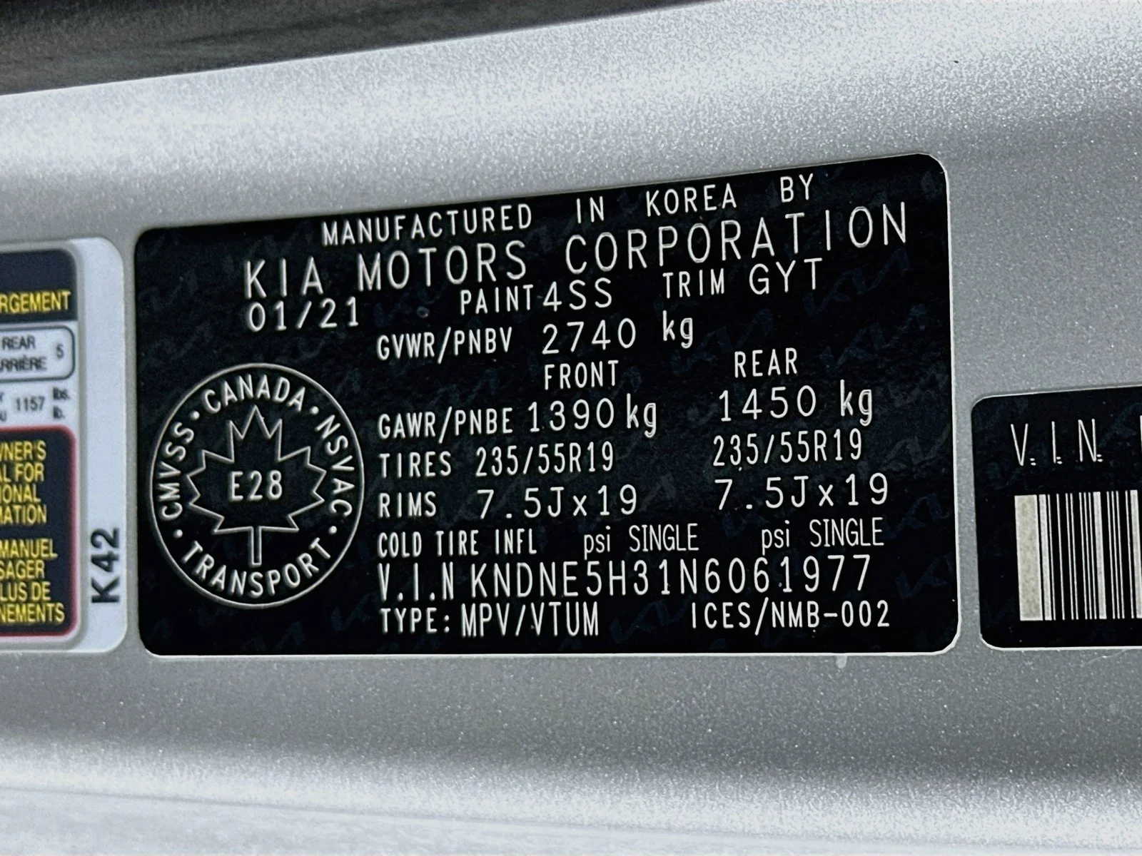 Used 2022 Ceramic Silver Kia SX Prestige image 34