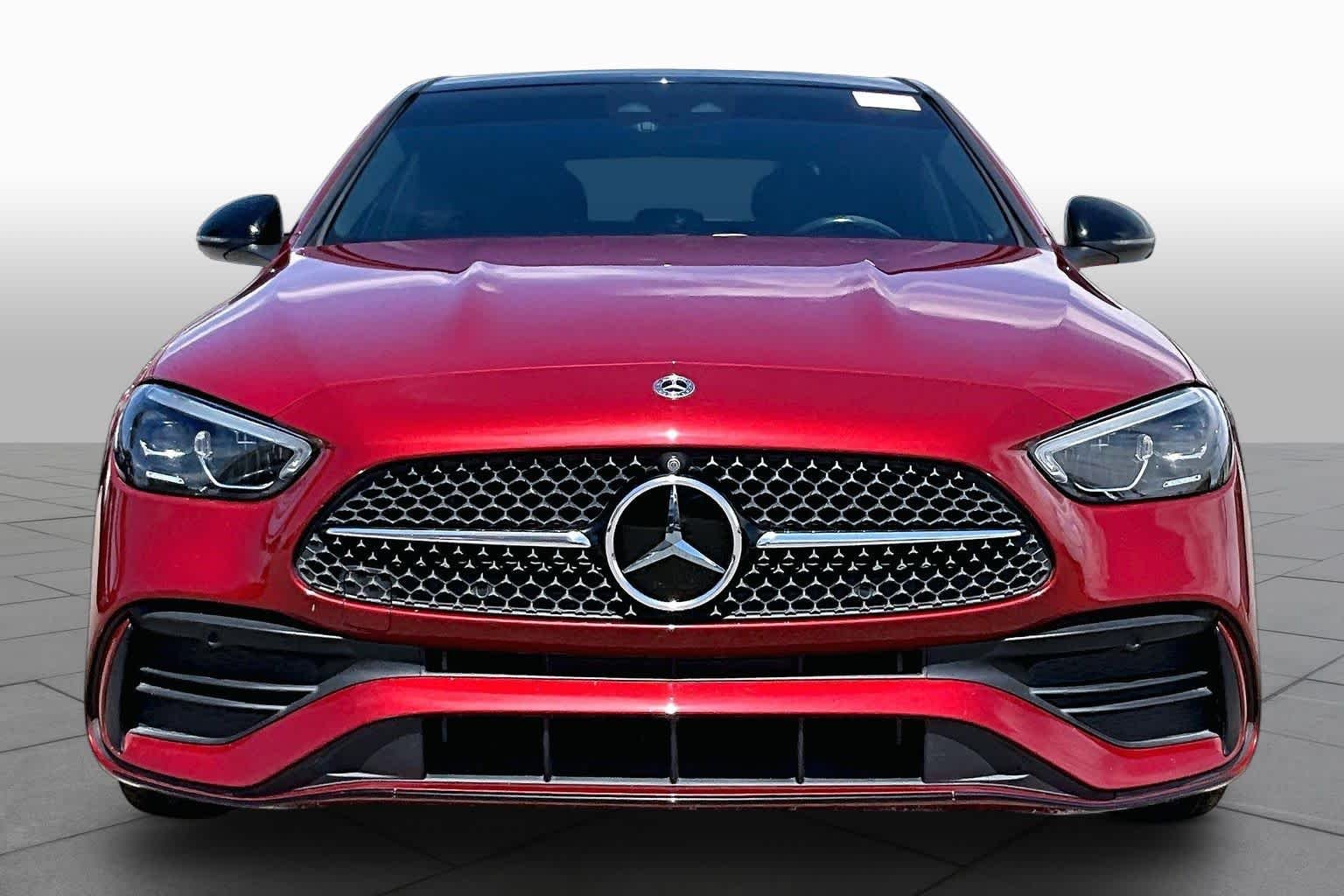 Used 2022 MANUFAKTUR Cardinal Red Metallic Mercedes-Benz C 300 image 3