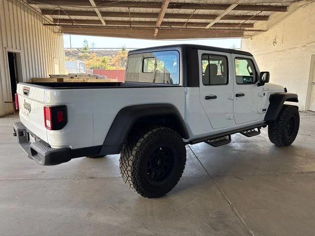 Used 2024 Bright White Clearcoat Jeep Sport image 6