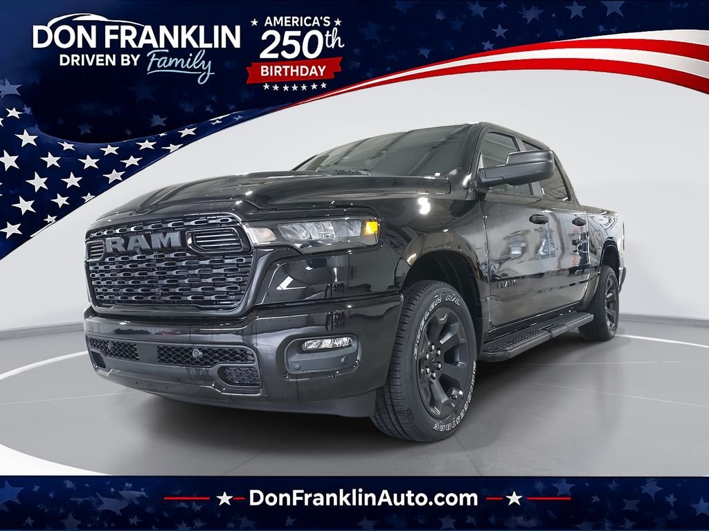New 2026 Diamond Black Crystal Pearl-Coat Exterior Paint RAM Express image 1