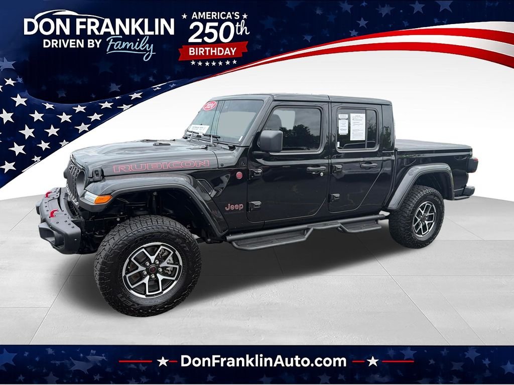 Used 2024 Black Jeep Rubicon image 1