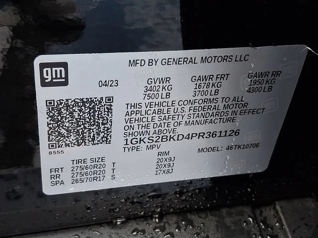 Used 2023 ONYX BLACK GMC SLT image 28