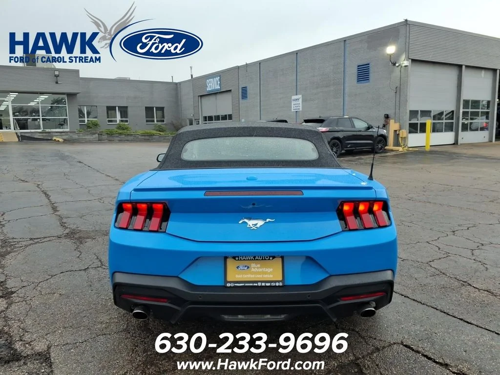 Used 2025 Blue Ford EcoBoost Premium image 6