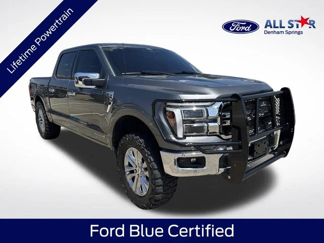 Certified Used 2025 Gray Ford Lariat image 1