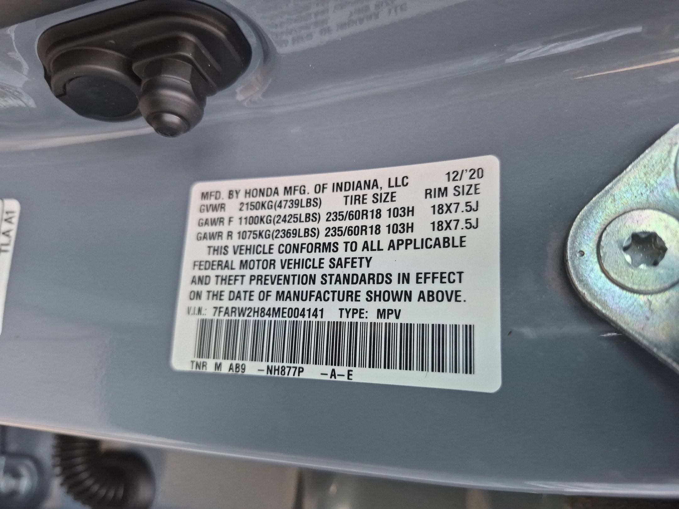 Certified Used 2021 Gray Honda EX-L image 35
