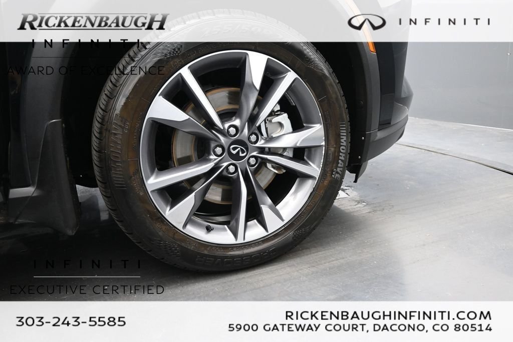 Certified Used 2023 Black INFINITI LUXE image 20