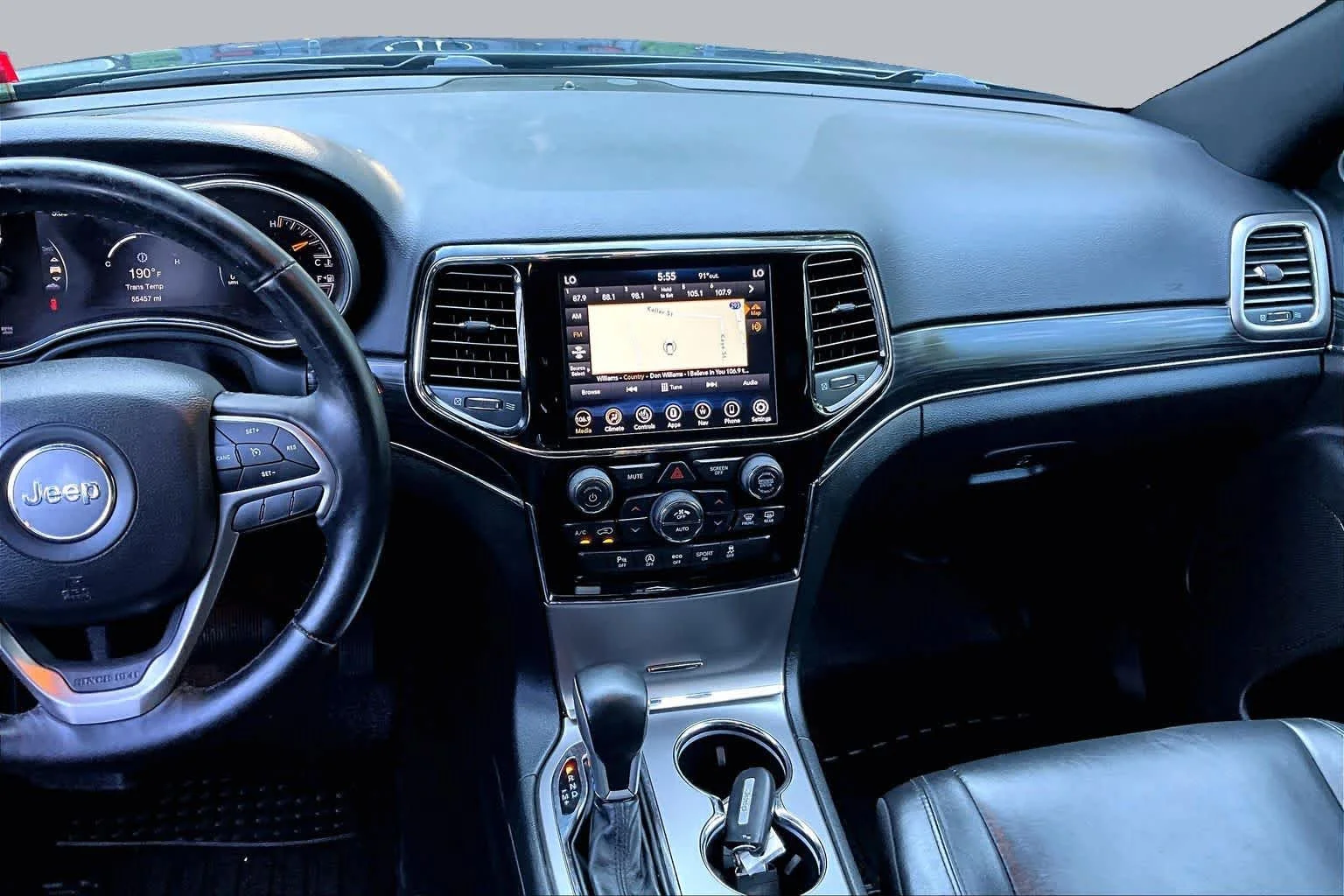 Used 2021 Slate Blue Pearlcoat Jeep Limited image 7