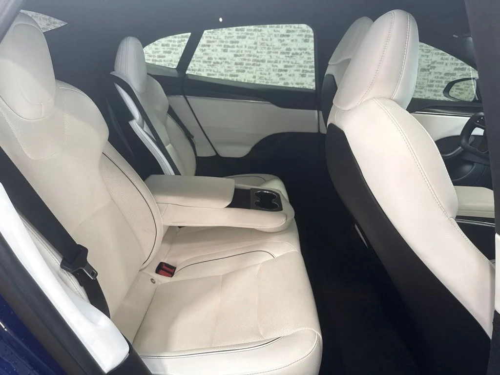 Used 2021 Deep Blue Metallic Tesla Plaid image 11