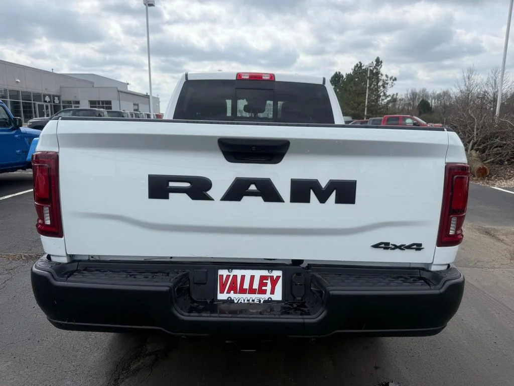 New 2025 Bright White Clear-Coat Exterior Paint RAM Tradesman image 4
