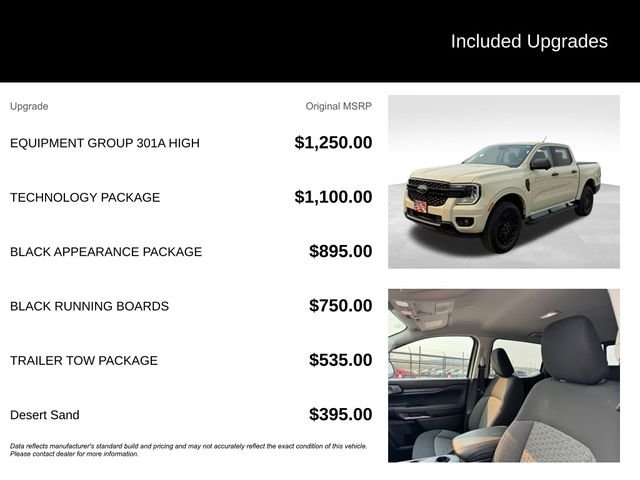 Used 2025 Desert Sand Ford XLT image 5