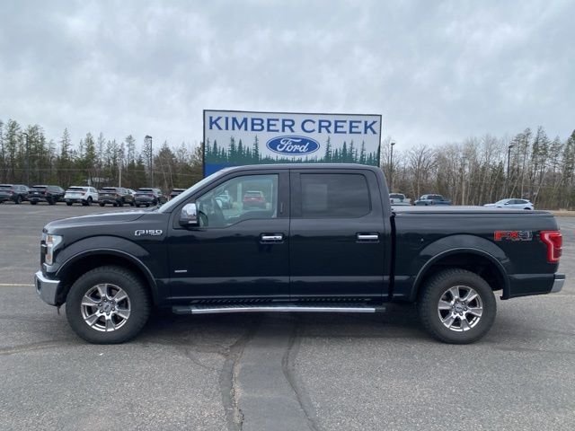 Used 2015 Ford F-150 Lariat with VIN 1FTEW1EG2FFC94376 for sale in Pine River, Minnesota