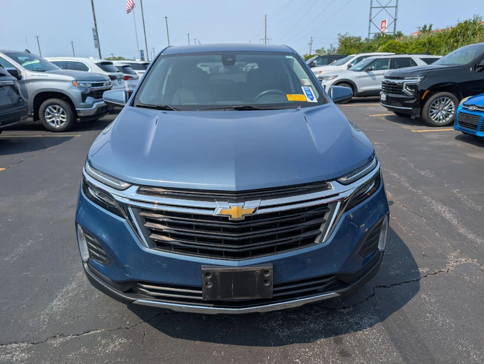Used 2024 Lakeshore Blue Metallic Chevrolet LT image 2